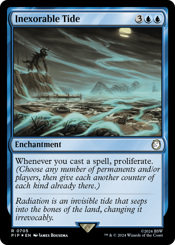 Inexorable Tide (Surge Foil) [Fallout] | Galactic Gamez