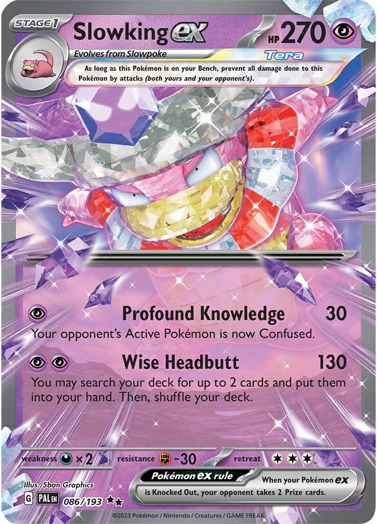 Slowking ex (086/193) [Scarlet & Violet: Paldea Evolved] | Galactic Gamez