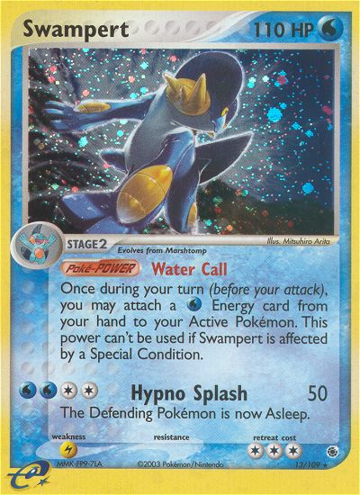 Swampert (13/109) [EX: Ruby & Sapphire] | Galactic Gamez