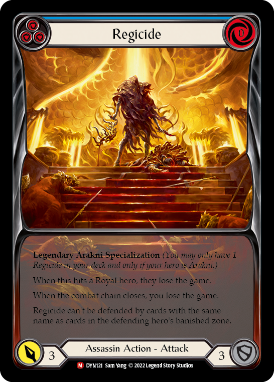 Regicide (Extended Art) [DYN121] (Dynasty)  Rainbow Foil | Galactic Gamez