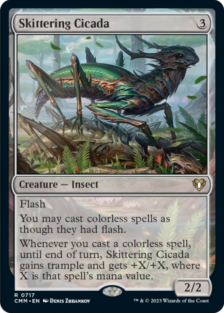 Skittering Cicada [Commander Masters] | Galactic Gamez
