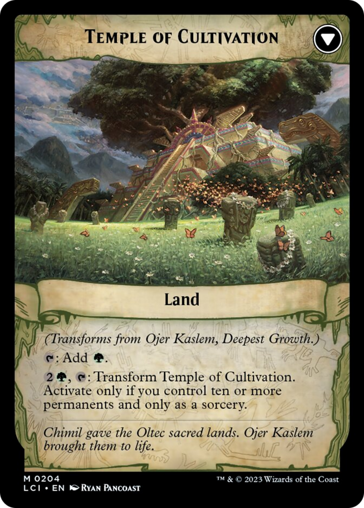 Ojer Kaslem, Deepest Growth // Temple of Cultivation [The Lost Caverns of Ixalan] | Galactic Gamez