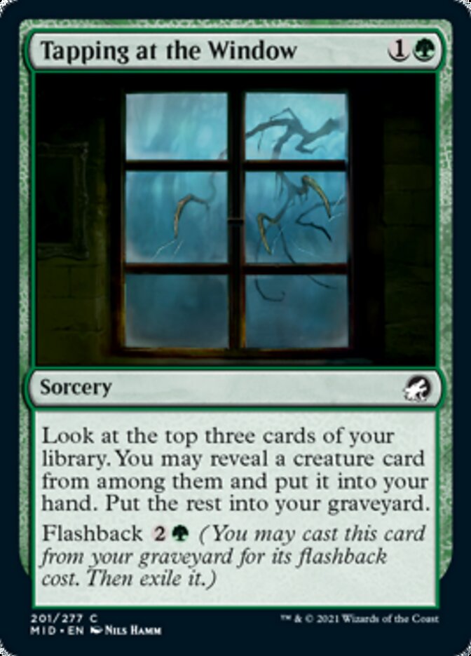 Tapping at the Window [Innistrad: Midnight Hunt] | Galactic Gamez