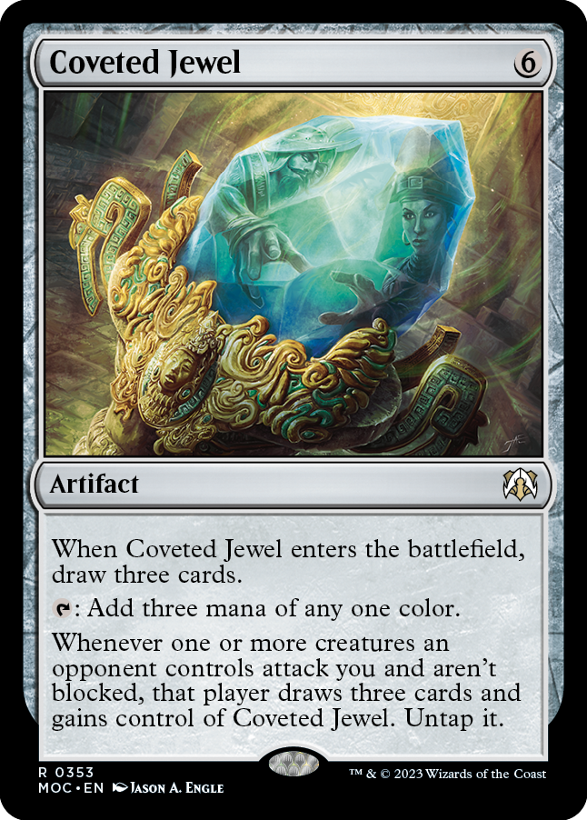 Coveted Jewel [March of the Machine Commander] | Galactic Gamez