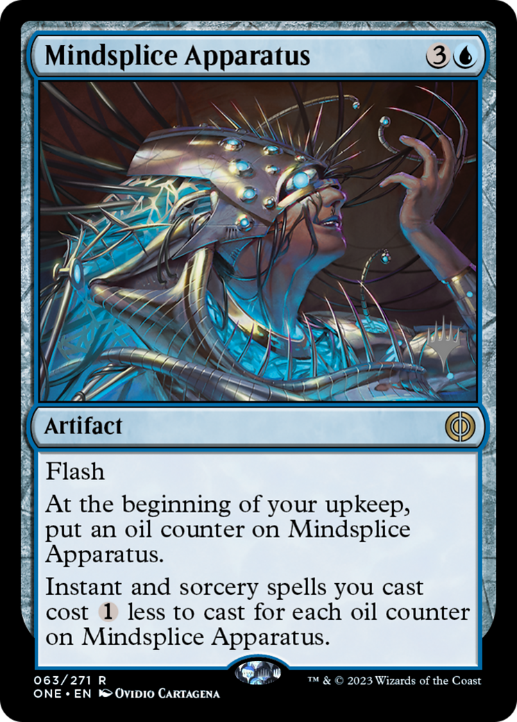 Mindsplice Apparatus (Promo Pack) [Phyrexia: All Will Be One Promos] | Galactic Gamez