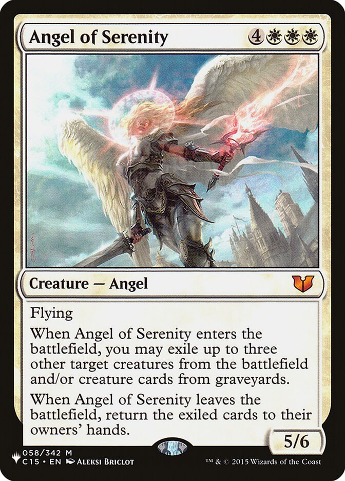 Angel of Serenity [The List] | Galactic Gamez