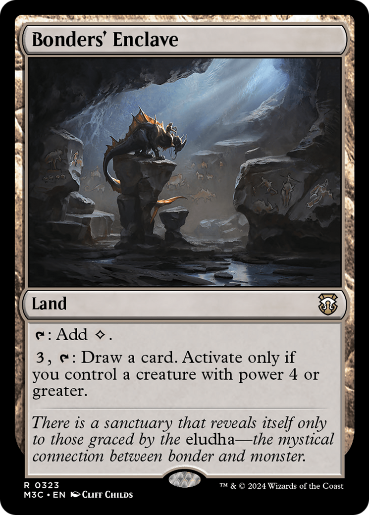 Bonders' Enclave (Ripple Foil) [Modern Horizons 3 Commander] | Galactic Gamez