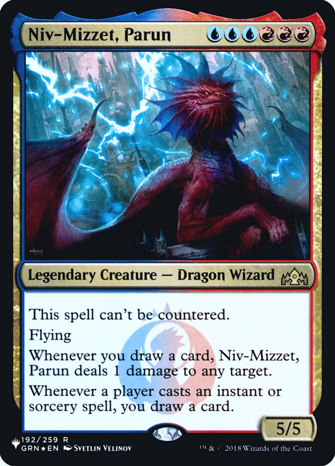 Niv-Mizzet, Parun [Secret Lair: Heads I Win, Tails You Lose] | Galactic Gamez