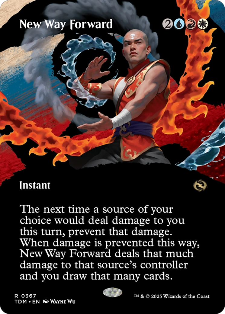 New Way Forward (Borderless) [Tarkir: Dragonstorm] | Galactic Gamez
