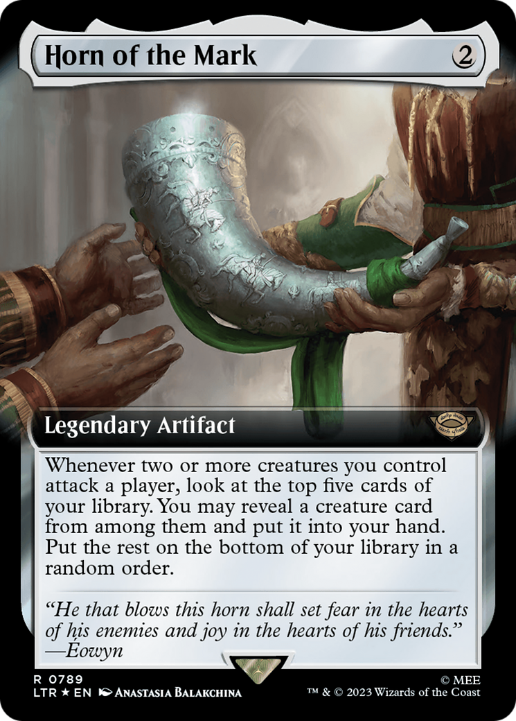 Horn of the Mark (Extended Art) (Surge Foil) [The Lord of the Rings: Tales of Middle-Earth] | Galactic Gamez