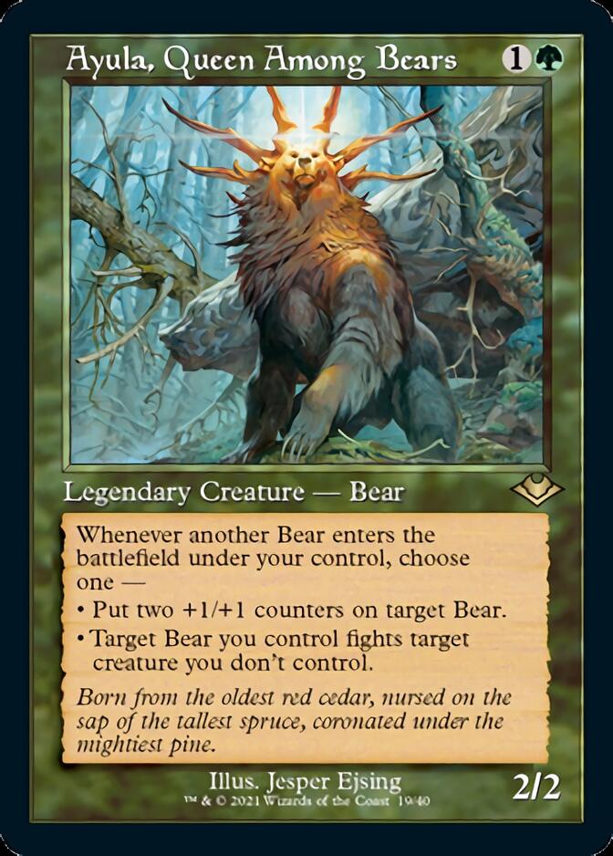 Ayula, Queen Among Bears (Retro) [Modern Horizons] | Galactic Gamez