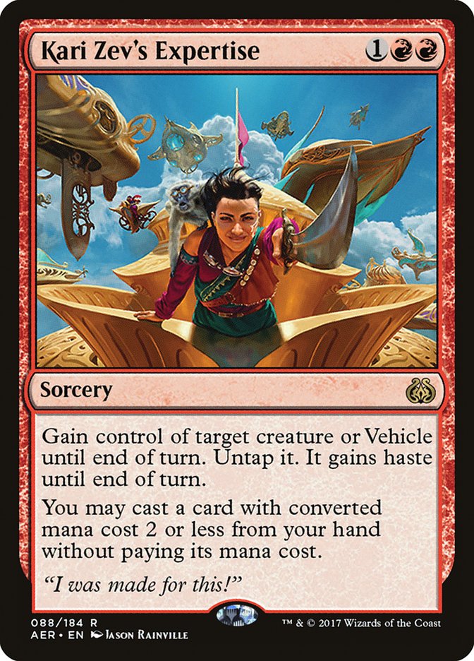 Kari Zev's Expertise [Aether Revolt] | Galactic Gamez
