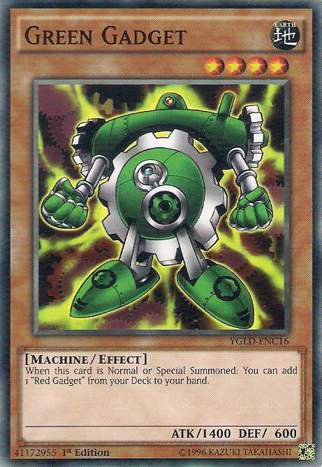 Green Gadget [YGLD-ENC16] Common | Galactic Gamez