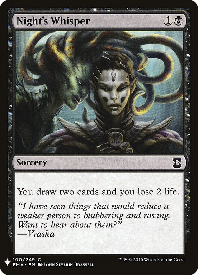 Night's Whisper [Mystery Booster] | Galactic Gamez