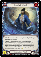 Lord of Wind [U-WTR081] (Welcome to Rathe Unlimited)  Unlimited Rainbow Foil | Galactic Gamez