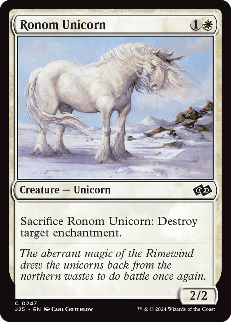 Ronom Unicorn [Foundations Jumpstart] | Galactic Gamez