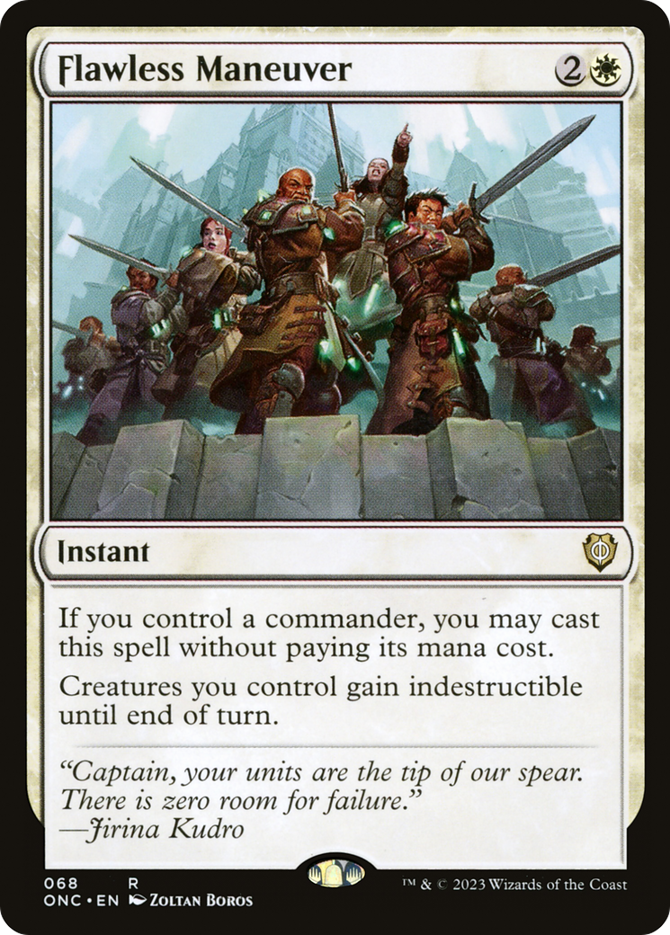 Flawless Maneuver [Phyrexia: All Will Be One Commander] | Galactic Gamez