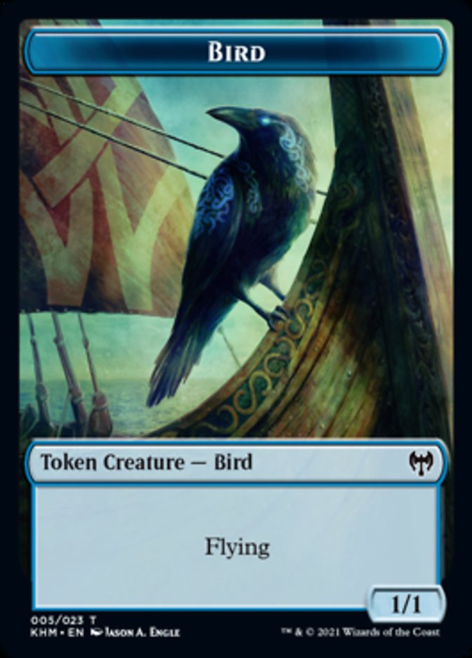 Bird Token [Kaldheim Tokens] | Galactic Gamez