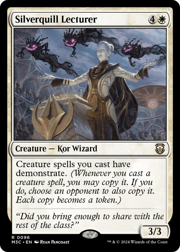 Silverquill Lecturer [Modern Horizons 3 Commander] | Galactic Gamez