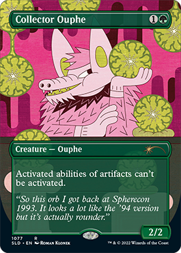 Collector Ouphe (Borderless) [Secret Lair Drop Series] | Galactic Gamez