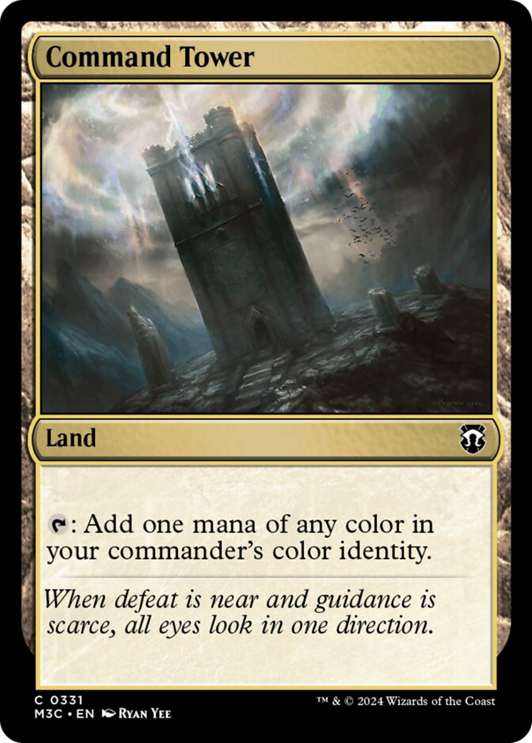 Command Tower (Ripple Foil) [Modern Horizons 3 Commander] | Galactic Gamez