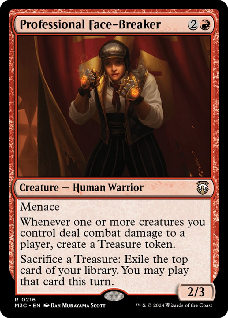 Professional Face-Breaker [Modern Horizons 3 Commander] | Galactic Gamez