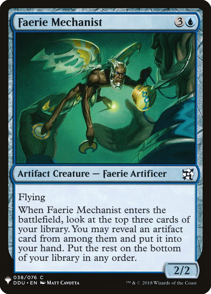 Faerie Mechanist [Mystery Booster] | Galactic Gamez