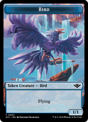 Bird // Plot Double-Sided Token [Outlaws of Thunder Junction Tokens] | Galactic Gamez