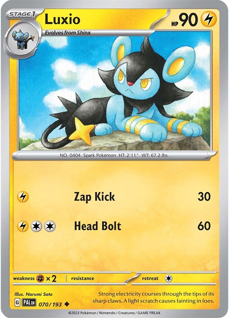 Luxio (070/193) [Scarlet & Violet: Paldea Evolved] | Galactic Gamez