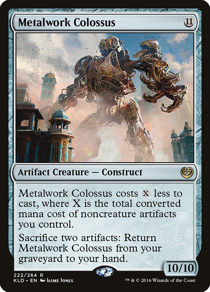 Metalwork Colossus [Kaladesh] | Galactic Gamez