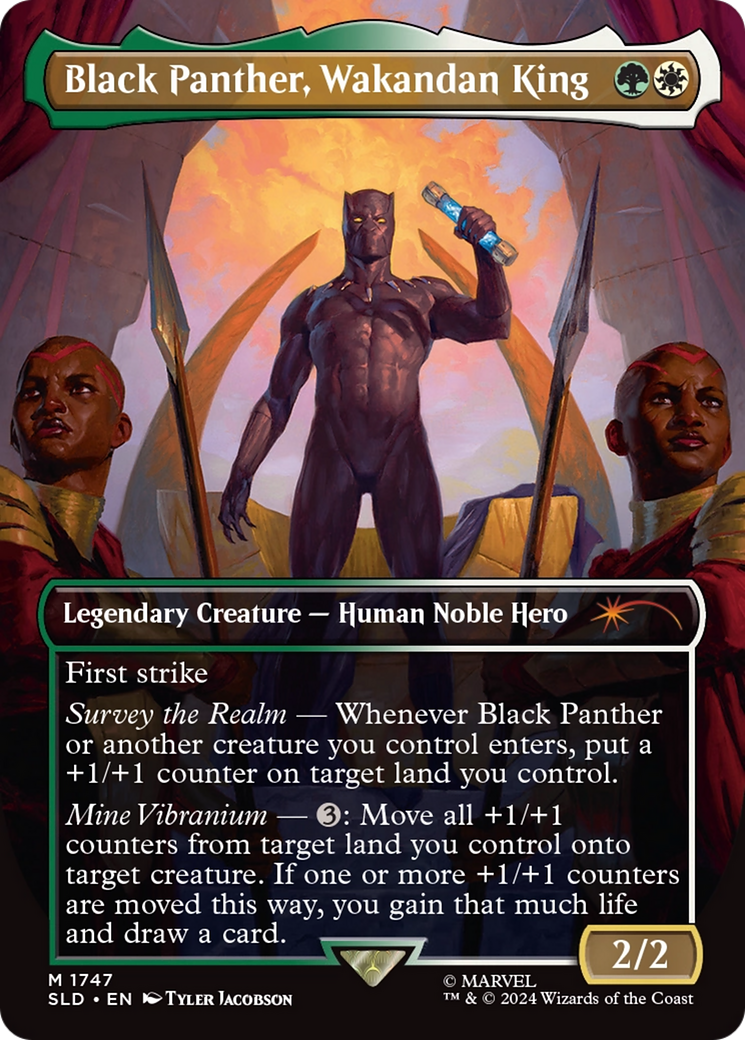 Black Panther, Wakandan King [Secret Lair Drop Series] | Galactic Gamez