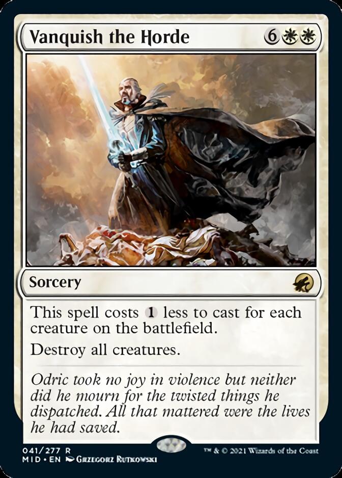Vanquish the Horde [Innistrad: Midnight Hunt] | Galactic Gamez