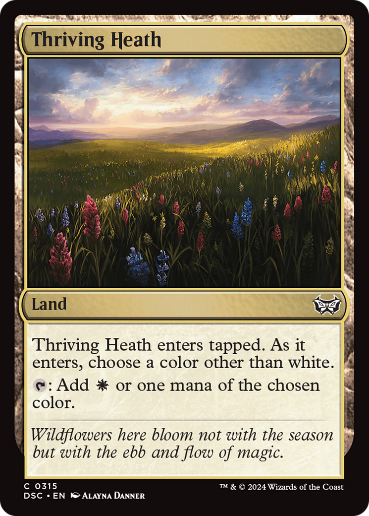 Thriving Heath [Duskmourn: House of Horror Commander] | Galactic Gamez