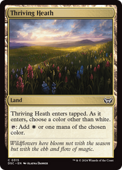 Thriving Heath [Duskmourn: House of Horror Commander] | Galactic Gamez
