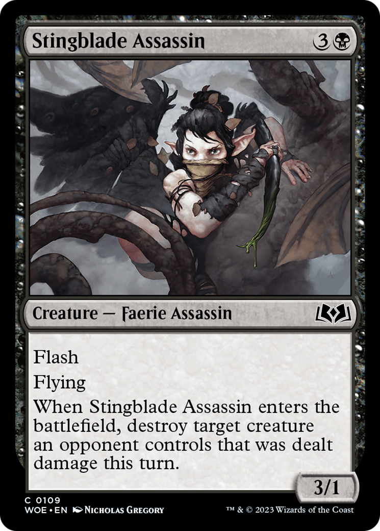 Stingblade Assassin [Wilds of Eldraine] | Galactic Gamez