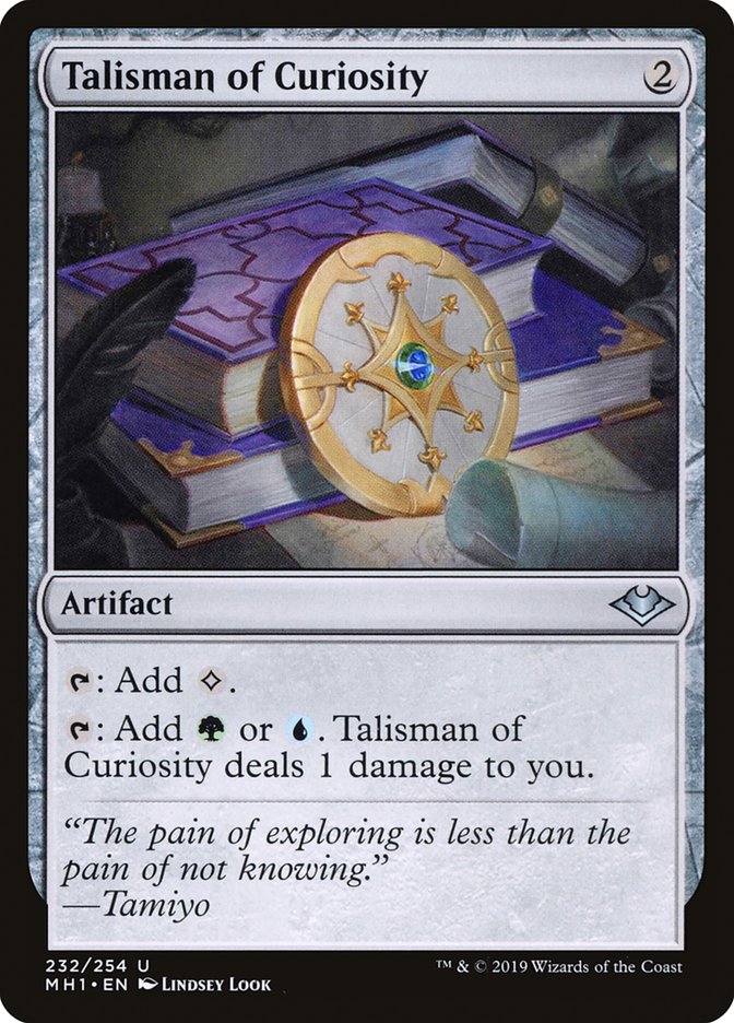 Talisman of Curiosity [Modern Horizons] | Galactic Gamez