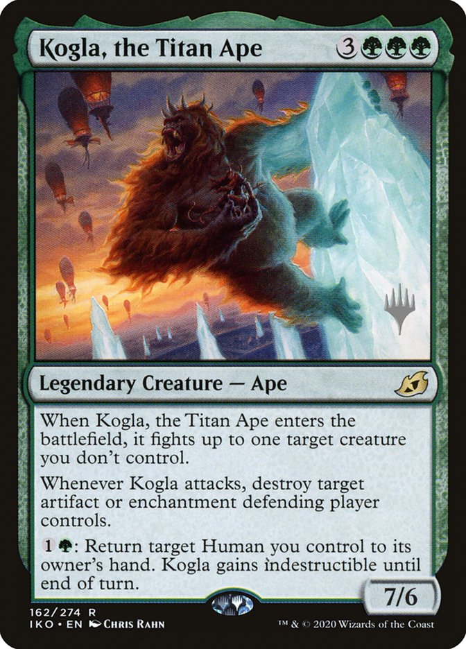 Kogla, the Titan Ape (Promo Pack) [Ikoria: Lair of Behemoths Promos] | Galactic Gamez