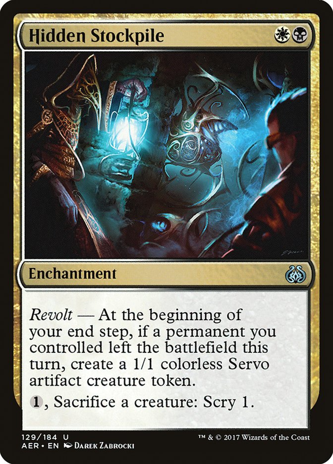 Hidden Stockpile [Aether Revolt] | Galactic Gamez