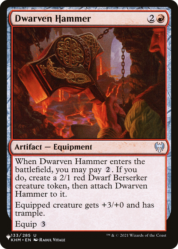Dwarven Hammer [The List] | Galactic Gamez