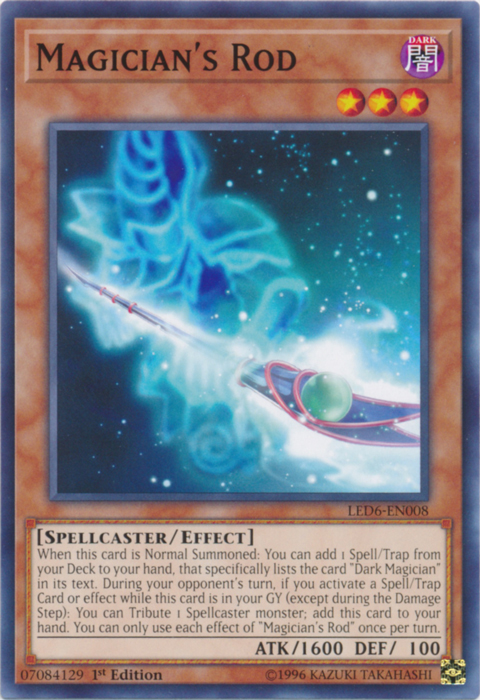 Magician's Rod [LED6-EN008] Common | Galactic Gamez