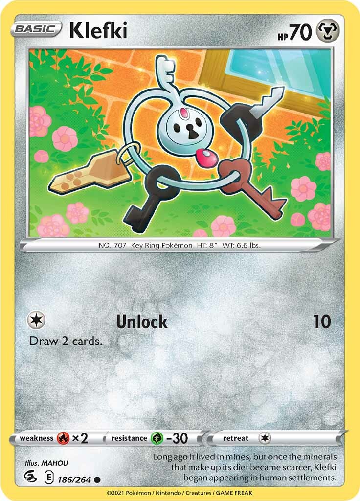 Klefki (186/264) [Sword & Shield: Fusion Strike] | Galactic Gamez