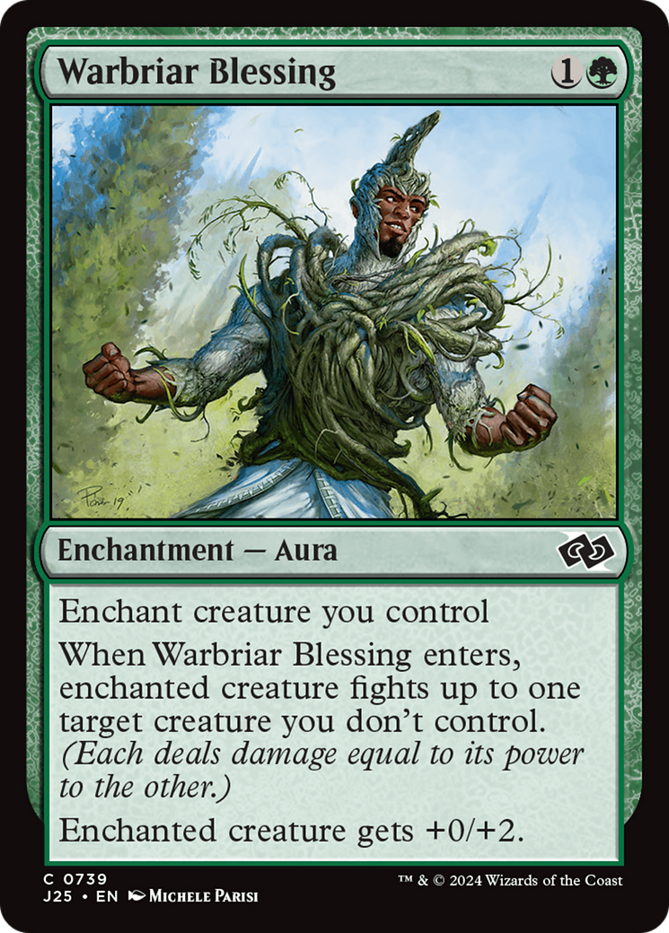 Warbriar Blessing [Foundations Jumpstart] | Galactic Gamez