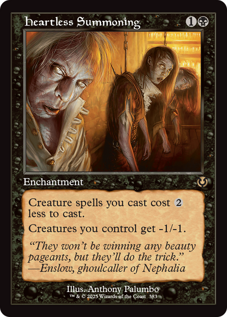 Heartless Summoning (Retro Frame) [Innistrad Remastered] | Galactic Gamez
