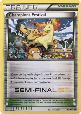 Champions Festival (XY91) (2015 Semi-Finalist) [XY: Black Star Promos] | Galactic Gamez