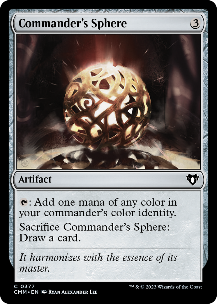 Commander's Sphere [Commander Masters] | Galactic Gamez