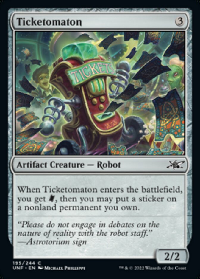Ticketomaton [Unfinity] | Galactic Gamez