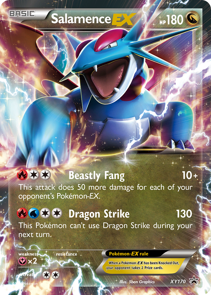 Salamence EX (XY170) [XY: Black Star Promos] | Galactic Gamez