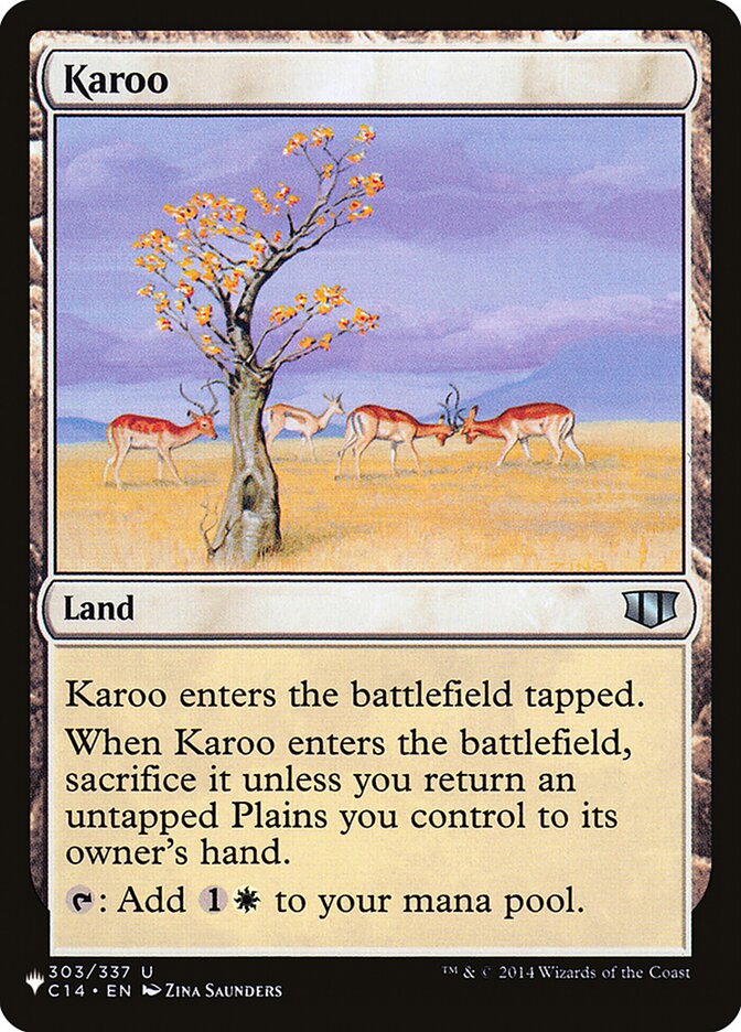 Karoo [The List] | Galactic Gamez
