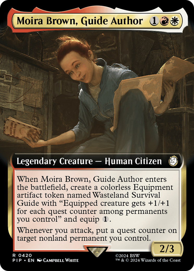 Moira Brown, Guide Author (Extended Art) [Fallout] | Galactic Gamez