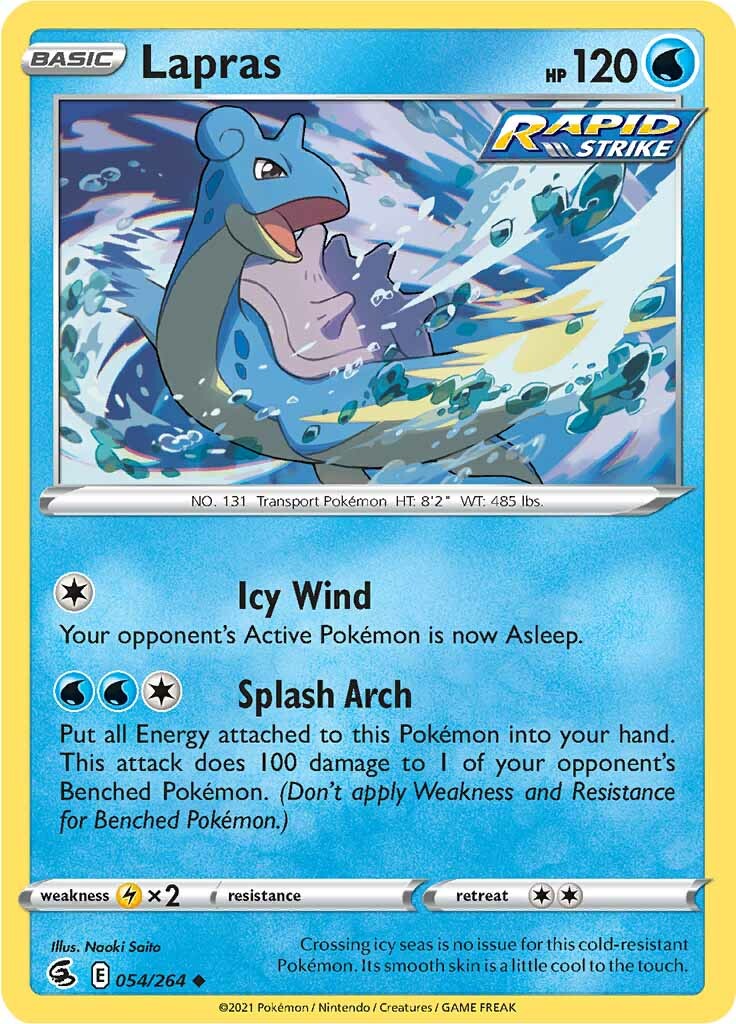 Lapras (054/264) [Sword & Shield: Fusion Strike] | Galactic Gamez